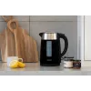 Blaupunkt EKP412 bollitore elettrico 1,7L 2200W acciaio inox argento/nero