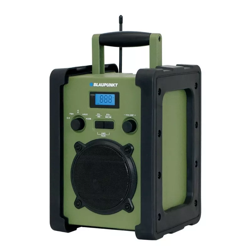 Blaupunkt PP35BT radio portatile survival con Bluetooth, solare, manovella, powerbank, torcia