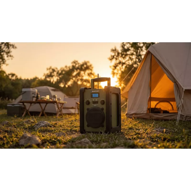 Blaupunkt PP35BT radio portatile survival con Bluetooth, solare, manovella, powerbank, torcia