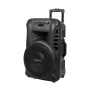 KRUGER & MATZ KM1712 diffusore attivo 40W con 2 microfoni wireless UHF, Bluetooth, USB, SD, radio FM