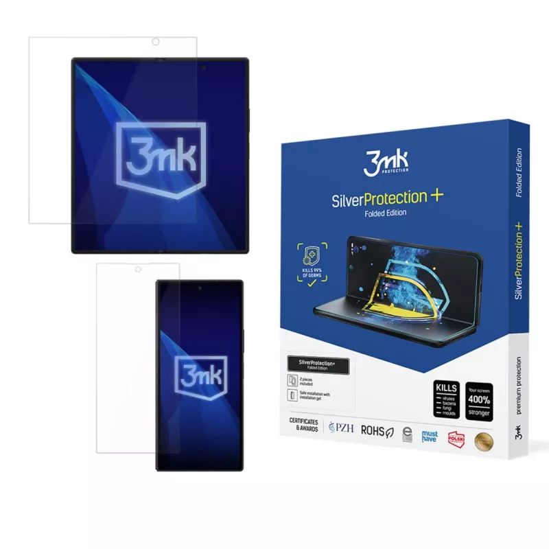 3mk SilverProtection+ Folded Edition pellicola antimicrobica per Samsung Galaxy Z Fold 8 Ultra