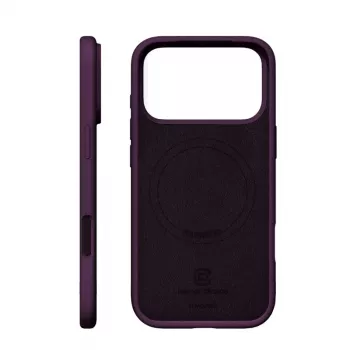 Crong Color Cover Magnetic – custodia MagSafe per iPhone 18 Pro Max / 17 Pro Max (prugna)