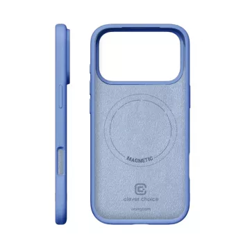 Crong Color Cover custodia magnetica per iPhone 18 Pro Max / 17 Pro Max (blu)