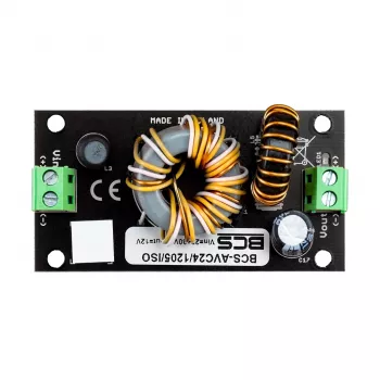 BCS-AVC24/1205/ISO alimentatore CCTV 24V AC 5A 120W per montaggio su guida DIN