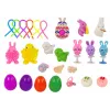 LEAN TOYS Pasqua set giocattoli antistress fidget 24 elementi