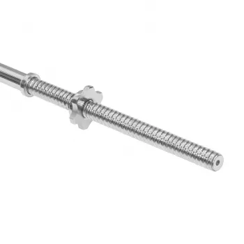 REBEL ACTIVE Bilanciere EZ Curl 30mm 150cm 8,5kg max 170kg cromato