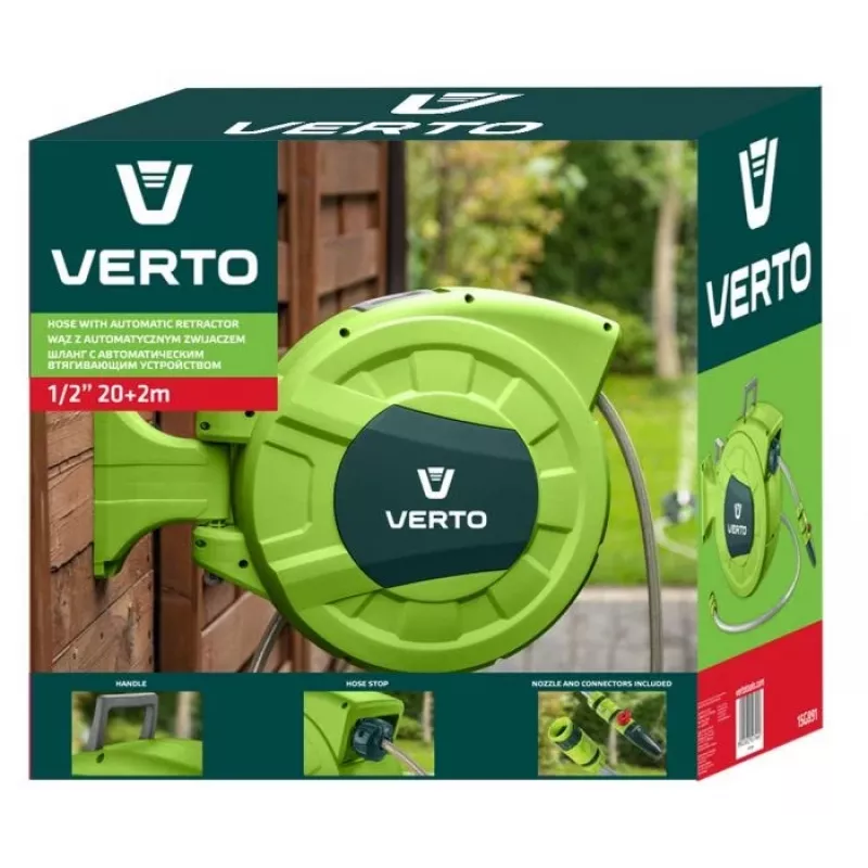 Verto 15G891 tubo da giardino
