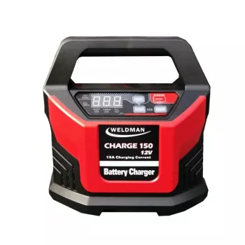 Greencell Weldman Charge 150 12V 230V 15A Caricabatterie per batterie al piombo-acido da 2-400Ah