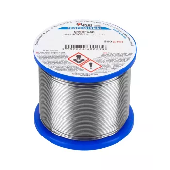 CYNEL LUT0104-500 Filo per saldatura stagno-piombo Sn60Pb40 0,56mm 500g anima in colofonia
