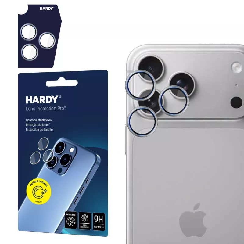 3MK PROTECTION Apple iPhone 18 Pro / 18 Pro Max HARDY Lens Protection Pro argento