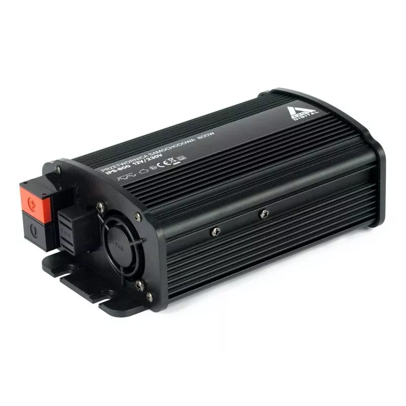 AZO Digital IPS-800U inverter 800W 12V a 230V onda sinusoidale modificata con USB