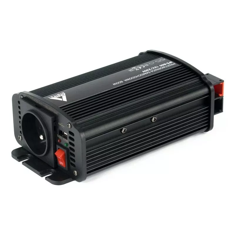 AZO Digital IPS-800U inverter 800W 12V a 230V onda sinusoidale modificata con USB