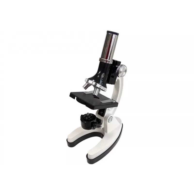 LEAN TOYS 5427 set microscopio per bambini con ingrandimento 300x, 600x, 1200x, 28 accessori e valigetta