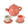 LEAN TOYS set accessori cucina per bambini – 15 pezzi gioco di ruolo cucina, plastica adatta al contatto alimentare, da 12 mesi