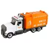 LEAN TOYS camion della spazzatura da montare e smontare con accessori arancione