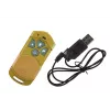 LEAN TOYS tarantola ragno radiocomandata giocattolo RC gialla 27/40 MHz