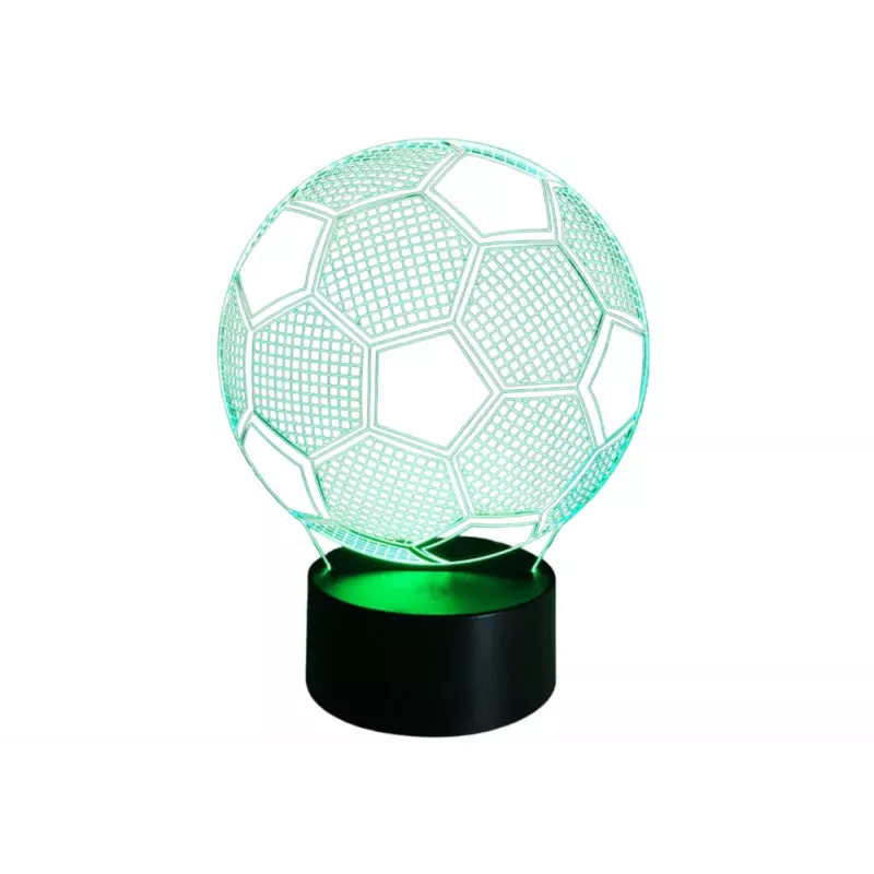 LEAN TOYS lampada lunare LED 3D wireless con telecomando e touch, 16 colori, dimmerabile, ricaricabile, PLA, 150 mm