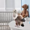 LEAN TOYS avvoltoio peluche uccello peluche mascotte peluche coccole 25cm