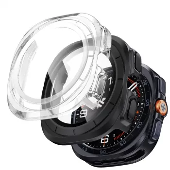 Tech-Protect Defense cover per Samsung Galaxy Watch Ultra 2 2026 (47 mm) nero opaco