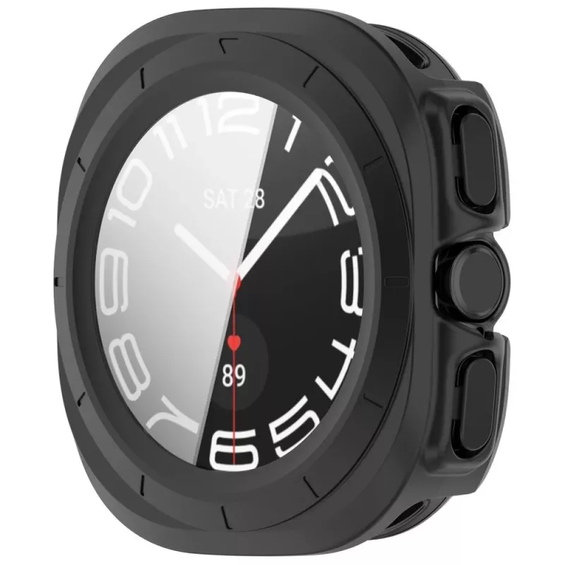 Tech-Protect Defense cover per Samsung Galaxy Watch Ultra 2 2026 (47 mm) nero opaco