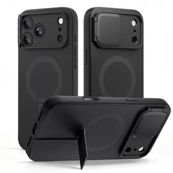 TECH-PROTECT Kevlar Aura cover MagSafe per iPhone 17 Pro Max / 18 Pro Max - nero