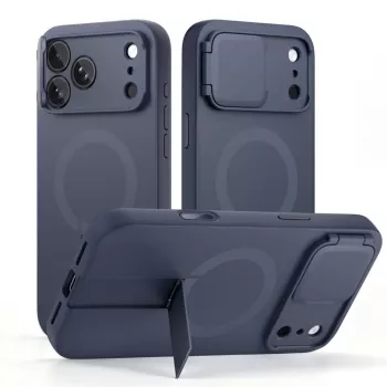 TECH-PROTECT Kevlar Aura cover MagSafe per iPhone 17 Pro Max / 18 Pro Max – blu navy