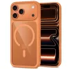 TECH-PROTECT MAGONE cover MagSafe con confezione da 2 protezioni display in vetro temperato per iPhone 17 Pro / 18 Pro – Cosmic Orange/trasparente