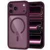 TECH-PROTECT MagOne cover MagSafe + vetro temperato confezione da 2 per iPhone 17 Pro / 18 Pro – Dark Cherry/trasparente