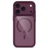 TECH-PROTECT MagOne cover MagSafe con protezione display in vetro temperato confezione da 2 per iPhone 17 Pro Max / 18 Pro Max – Dark Cherry/trasparente