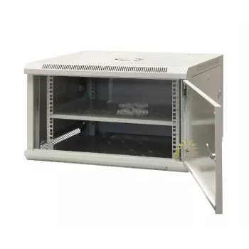 EMITER EM/AP6606-B contenitore a parete 19 pollici 6U 600x600x370mm nero