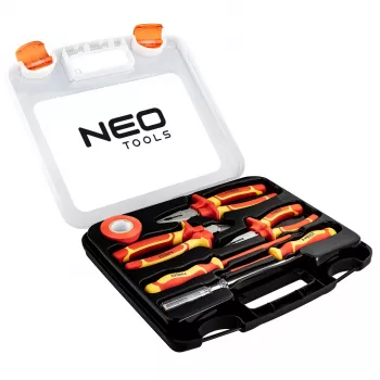 NEO TOOLS Set 7 pezzi pinze e cacciaviti isolati 1000V VDE