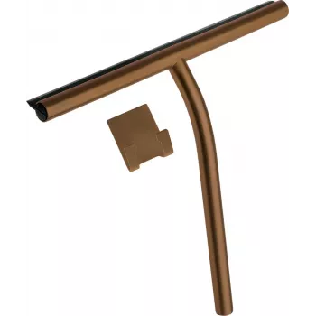 DEANTE ADI_C31K Tergivetro professionale con gancio, lama in gomma naturale 35 cm, grigio/blu