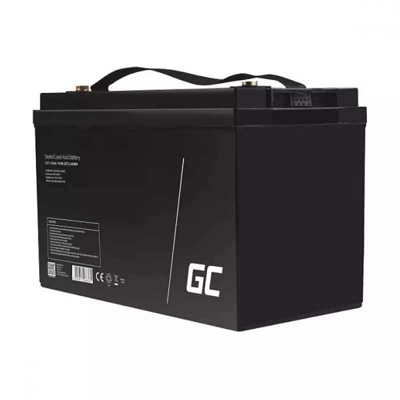 Green Cell AGM VRLA 12V 110Ah batteria senza manutenzione