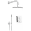 DEANTE Set doccia termostatico incasso con sistema BOX e soffione doccia, nero opaco