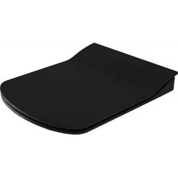 DEANTE CDZ_NZOZ Sedile WC Slim Soft-Close con cerniere Quick-Release, durolast, bianco