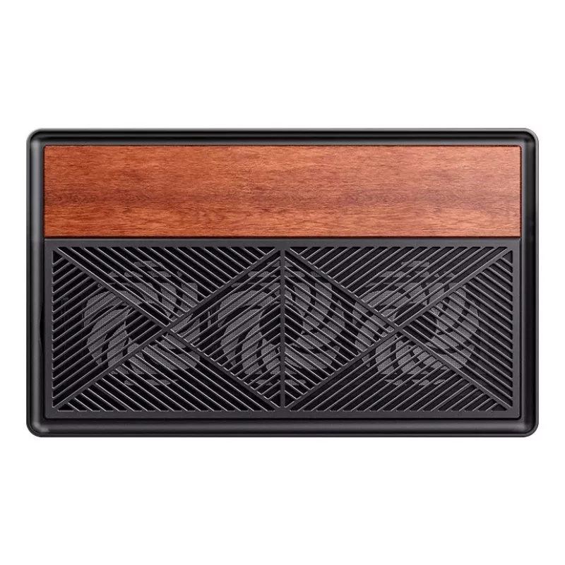 Jonsbo TK-4 Wood Case PC, Midi Tower, ATX, vetro temperato - nero