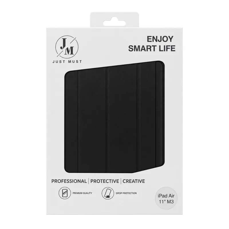JUST MUST JM Custodia per iPad Air 11'' (M3) nero
