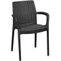KETER Sedia da giardino Bali Mono grigia