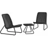 KETER Set da giardino Rio Patio Set grigio