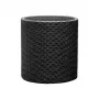 KETER 29197833939 Fioriera cilindrica grigio 12L vaso da fiore in resina resistente con drenaggio