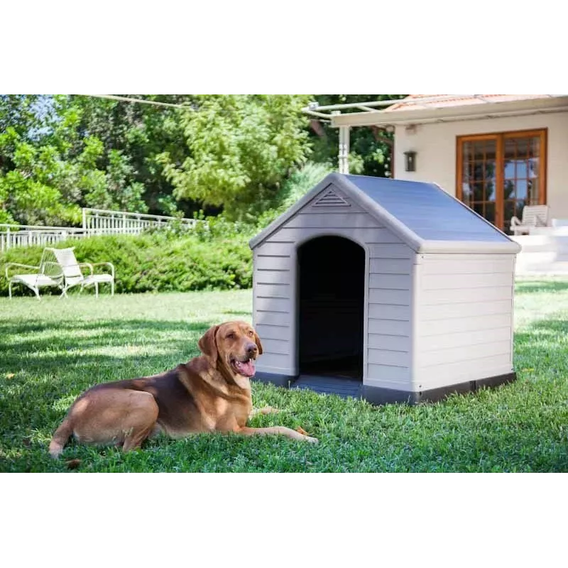 CURVER Cuccia per cani 95x99x99cm grigio