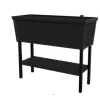 KETER Fioriera rialzata Alfresco 110L grigio