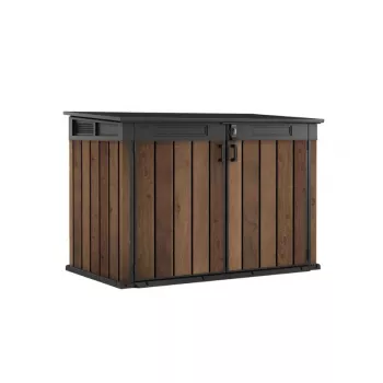 KETER Deposito attrezzi Deco Horizontal shed tonalità noce