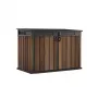 KETER Deposito attrezzi Deco Horizontal shed tonalità noce