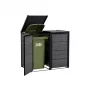 KETER Contenitore rifiuti 2x240L contenitore Hide Away grigio