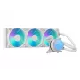 Fractal Design Radius 360 RGB dissipatore a liquido AIO per CPU, 360 mm, bianco