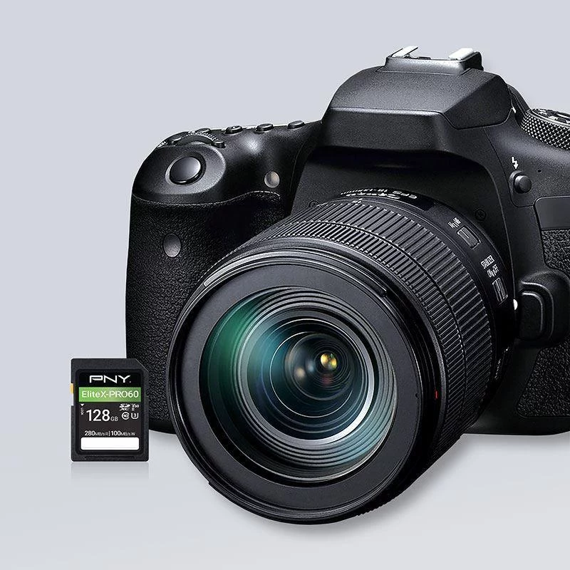 PNY EliteX-PRO60 scheda di memoria flash 128GB Video Class V60 UHS-II U3 Class10 MicroSDXC