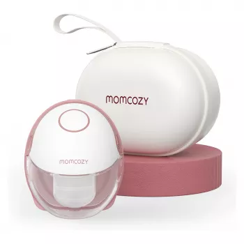 Momcozy - M6 tiralatte hands-free - rosso