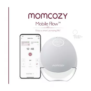 Momcozy - M9 tiralatte hands-free - rosso