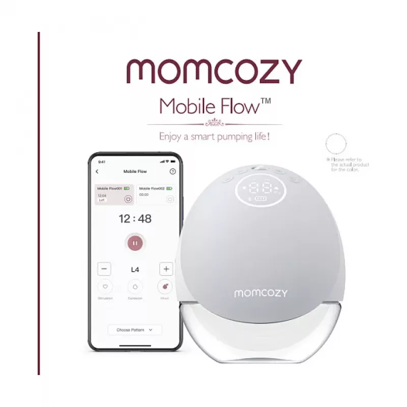 Momcozy - M9 tiralatte hands-free - rosso